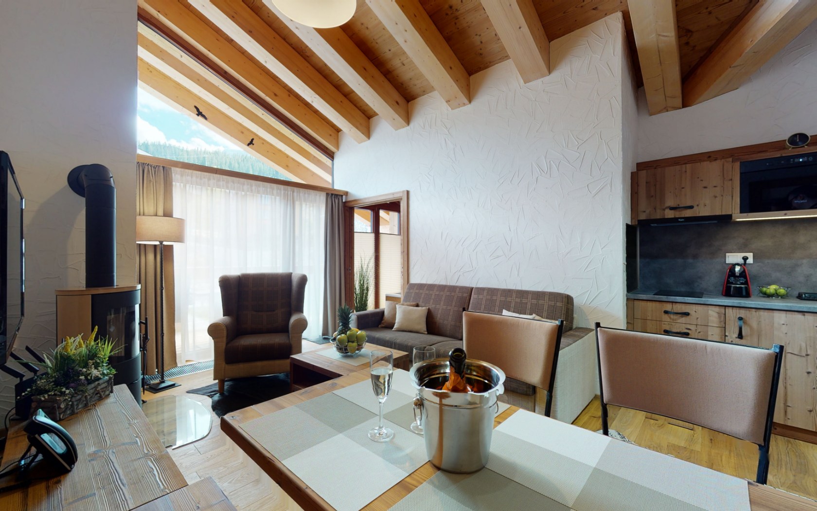 Interiér apartmánov